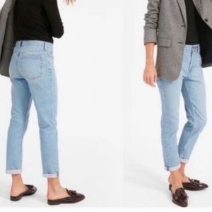 Everlane Boyfriend Light Wash Jeans Women’s Size 25